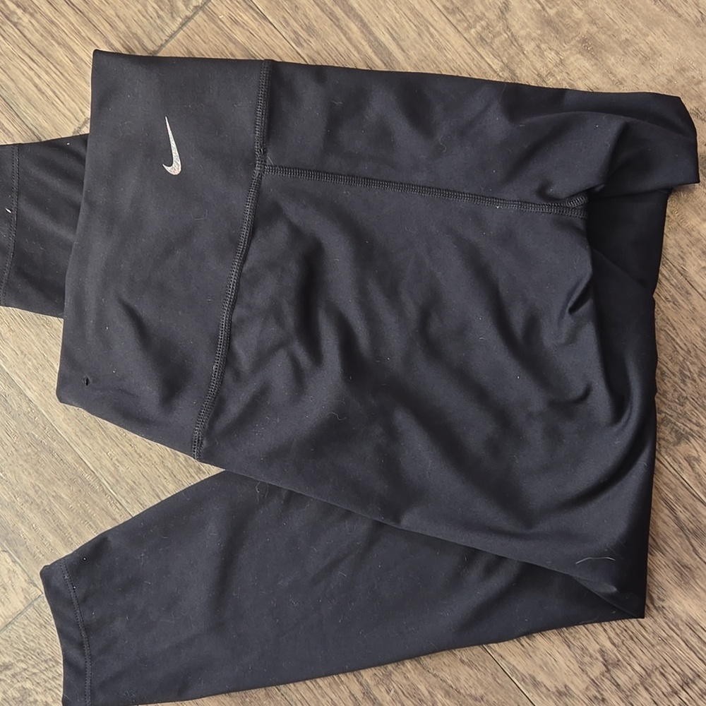 Nike Yoga Dri Fit Black Yoga Pants
